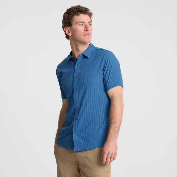 Bless Up Atmungsaktives Stretch-Shirt - Steel Blau