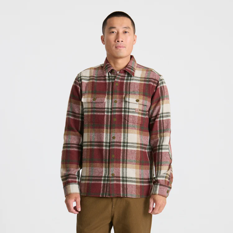Nordsman Flannel — Sangria