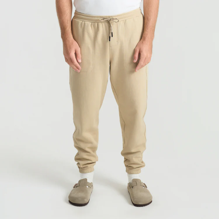 Bolo Fleece Hose - Fossil