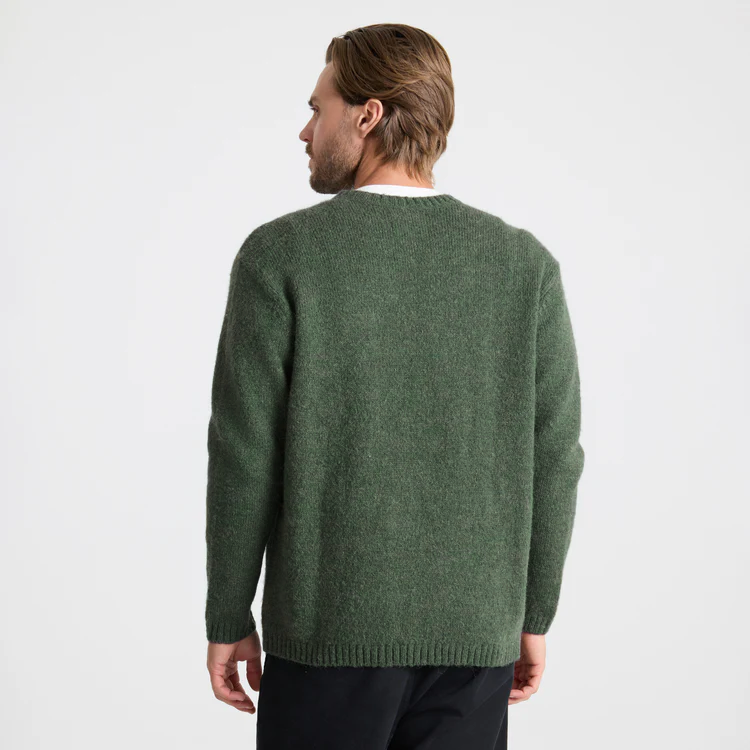 Nordsman Wool Sweater - Dark Forest