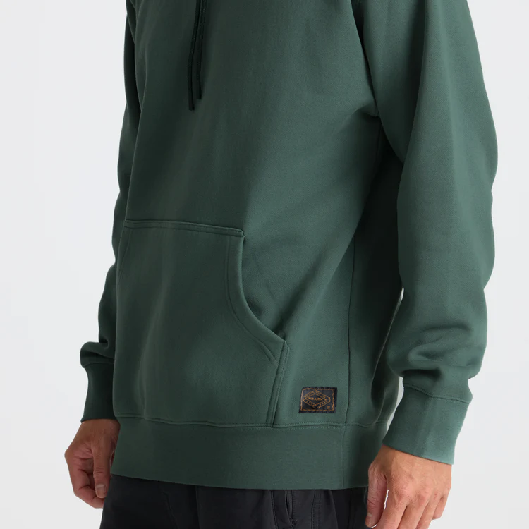Bolo Fleece Kapuzenpullover — Schiefergrün