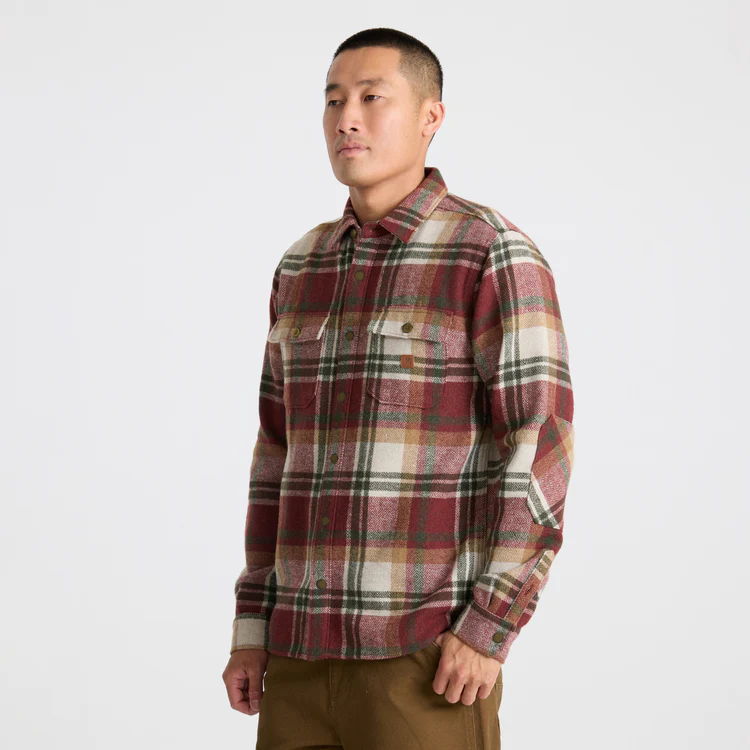 Nordsman Flannel — Sangria