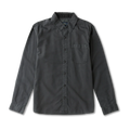 Made To Fade Langarm Button Up Shirt - Gewaschene Kohle