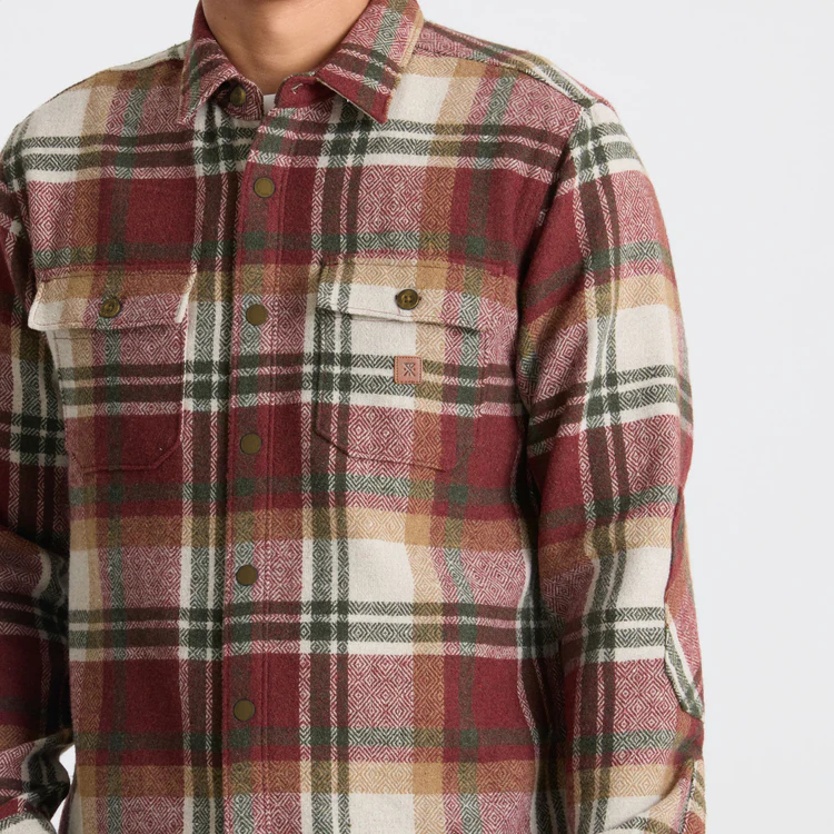 Nordsman Flannel — Sangria