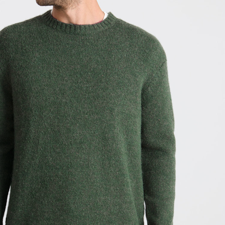 Nordsman Wool Sweater - Dark Forest