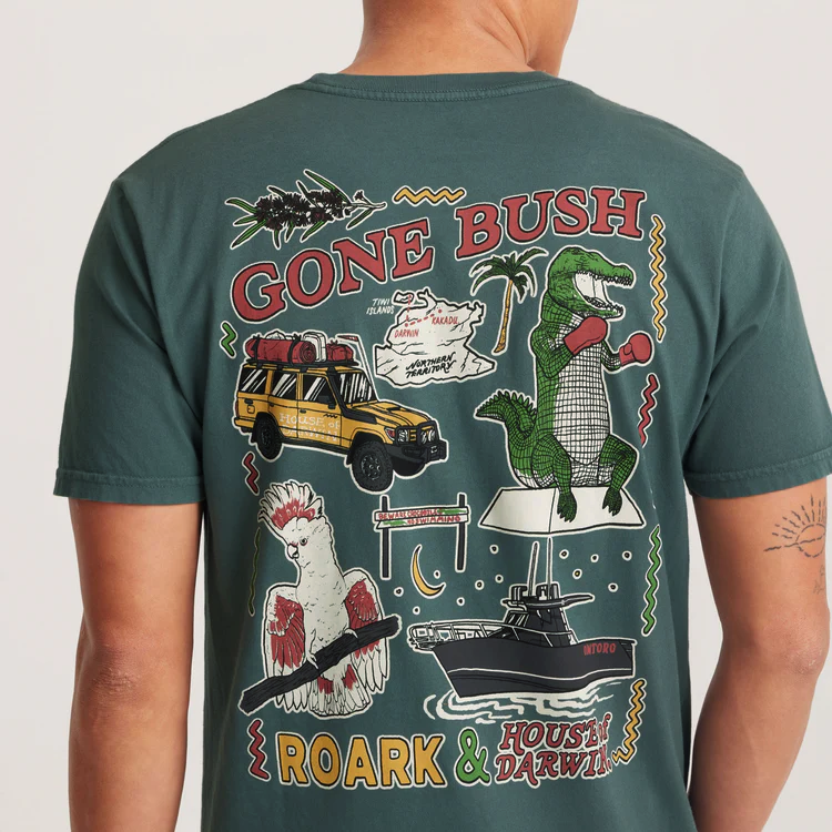 H.O.D Postcard Premium-T-Shirt - Wald