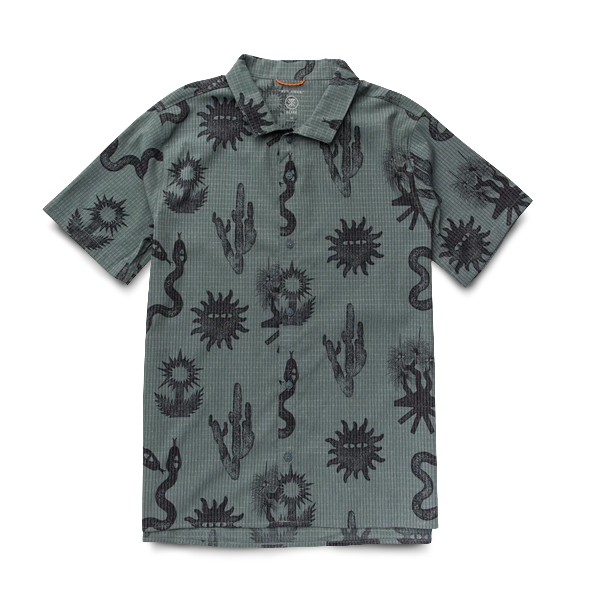 Bless Up Trail Button Up Shirt - Wald
