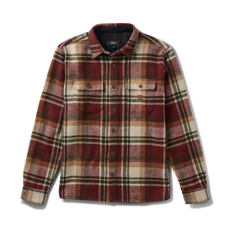 Nordsman Flannel — Sangria