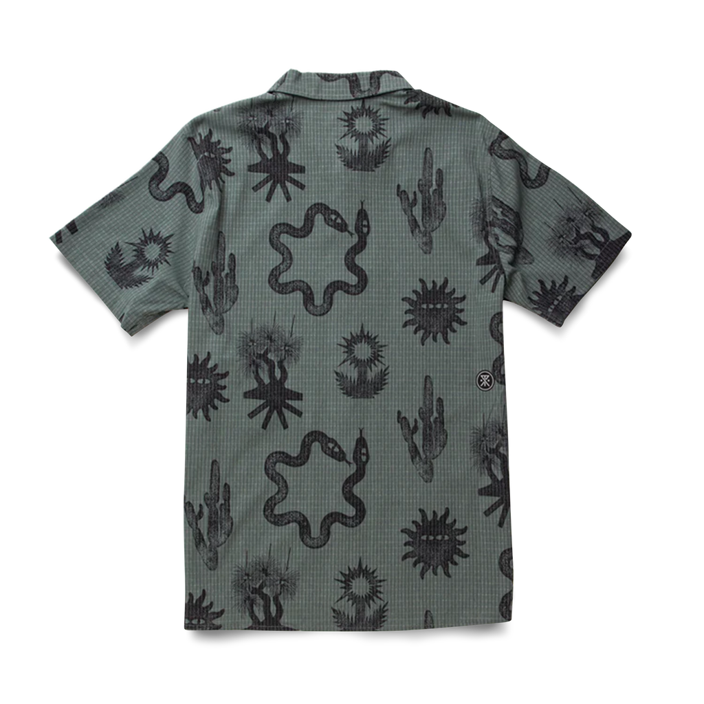 Bless Up Trail Button Up Shirt - Wald