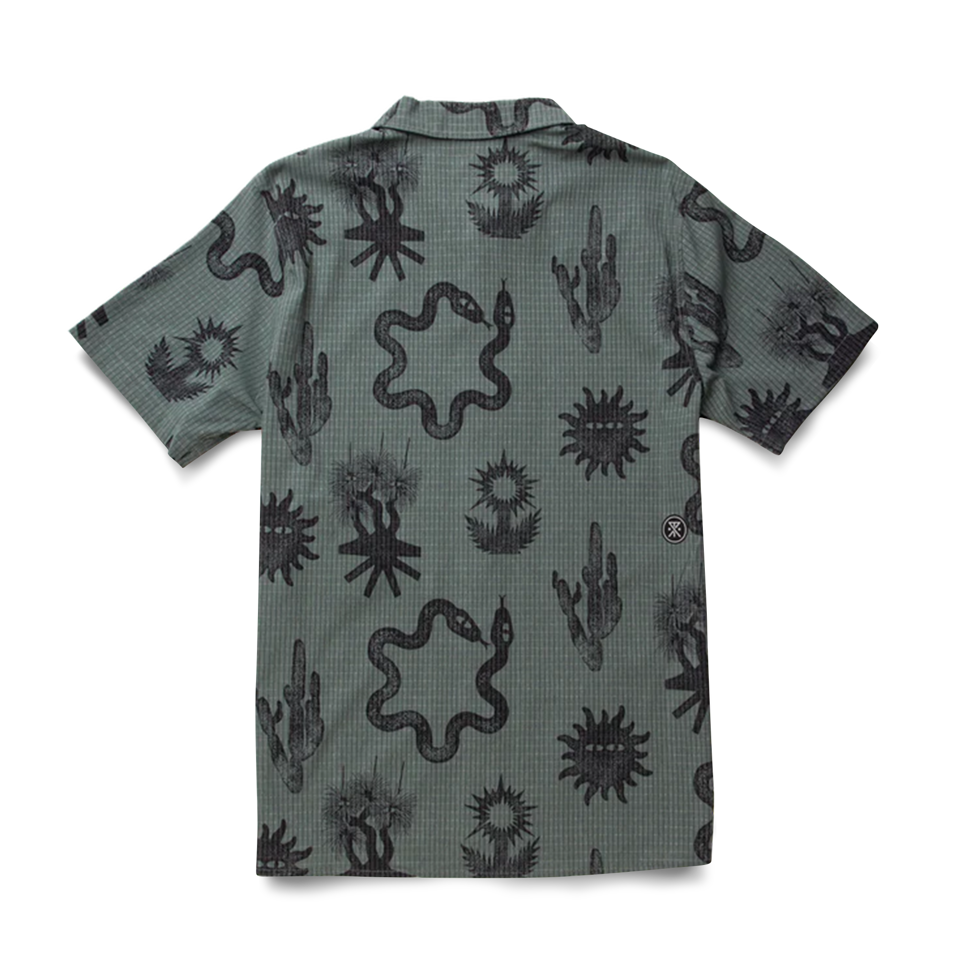 Bless Up Trail Button Up Shirt - Wald