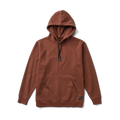 Bolo Fleece Kapuzenpullover — Rot Clay