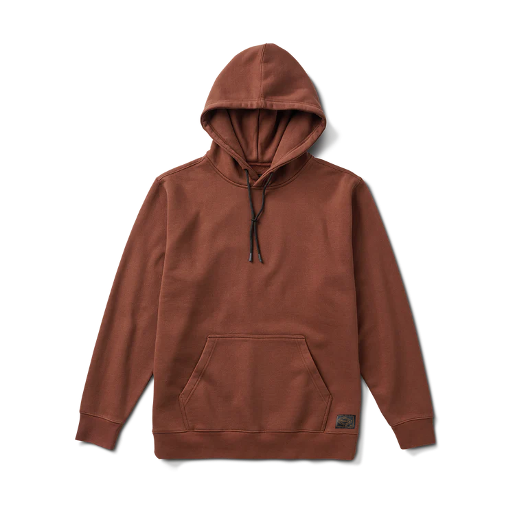 Bolo Fleece Kapuzenpullover — Rot Clay