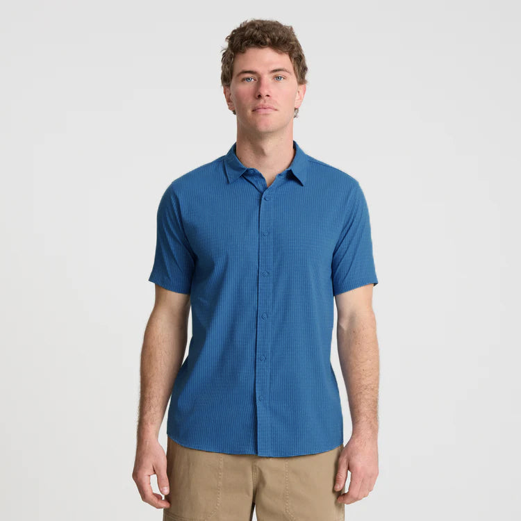 Bless Up Atmungsaktives Stretch-Shirt - Steel Blau