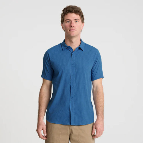 Bless Up Atmungsaktives Stretch-Shirt - Steel Blau