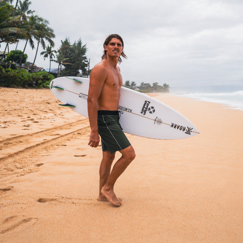Passage 18,5' Boardshorts - Holzkohle